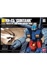 BANDAI BAN1075486 HGUC 1/144 #7 RX-75 GUNTANK "MOBILE SUIT GUNDAM" MODEL KIT
