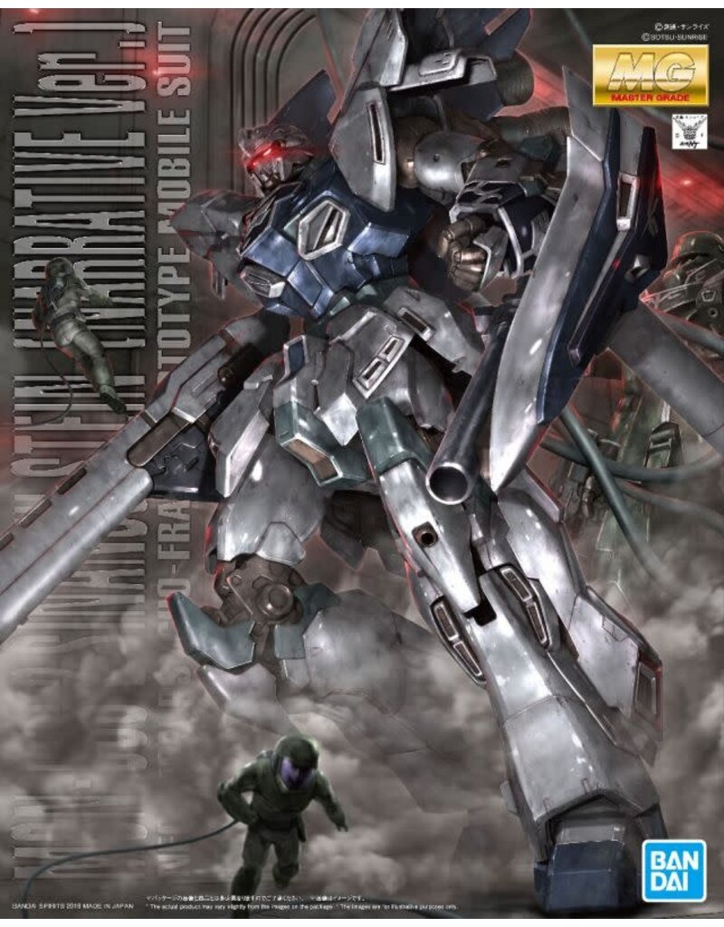 BANDAI BAS2436524 MG 1/100 SINANJU STEIN (NARRATIVE VER.) "GUNDAM NT" MODEL KIT