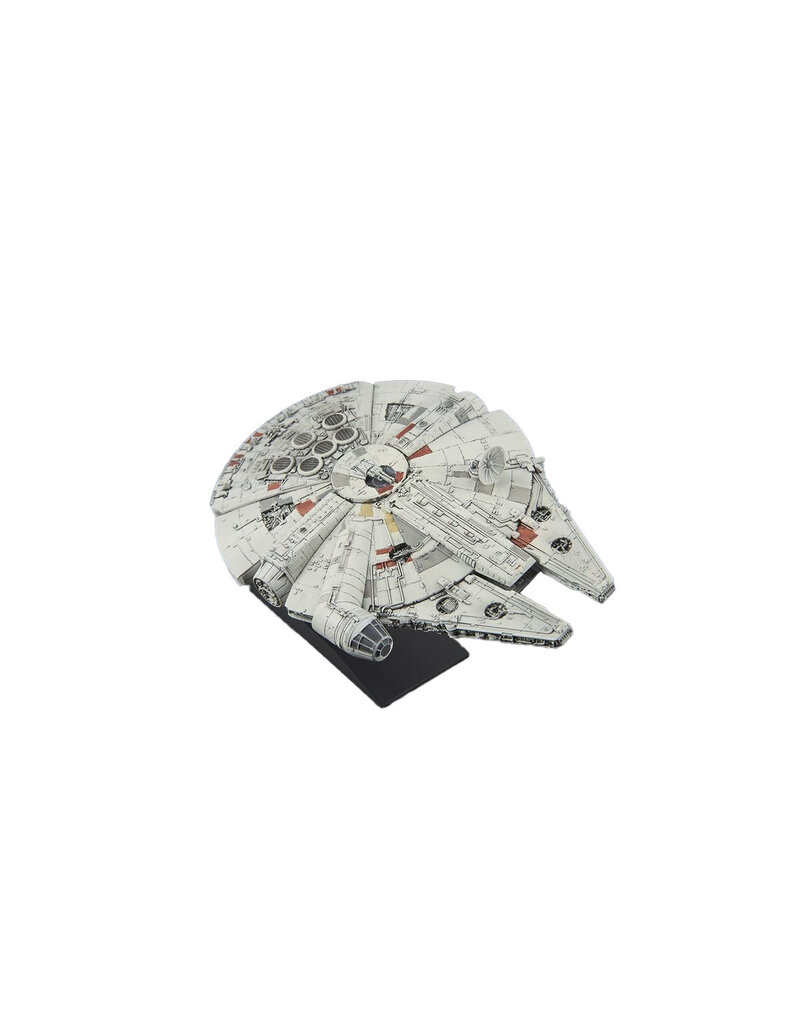 BANDAI BAS2322887 STAR WARS VEHICLE MODEL #06 MILLENNIUM FALCON PLASTIC MODEL KIT