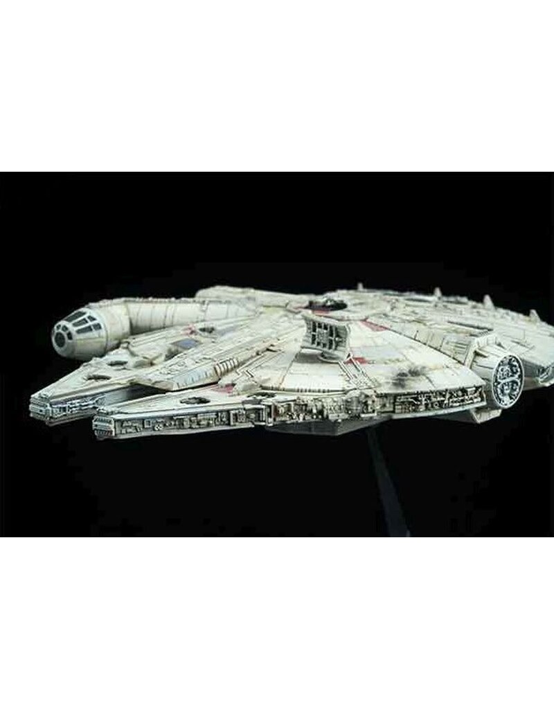 BANDAI BAS2322887 STAR WARS VEHICLE MODEL #06 MILLENNIUM FALCON PLASTIC MODEL KIT