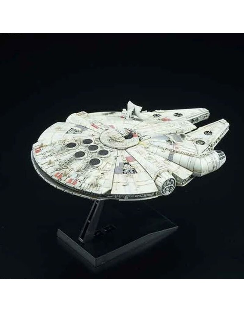 BANDAI BAS2322887 STAR WARS VEHICLE MODEL #06 MILLENNIUM FALCON PLASTIC MODEL KIT