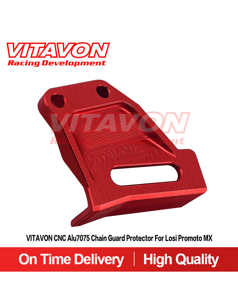 VITAVON VTNPROM034 CHAIN GUARD FOR PROMOTO RED