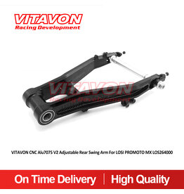 VITAVON VTNPROM037 REAR SWING ARM FOR PROMOTO BLACK