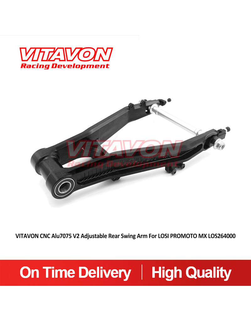 VITAVON VTNPROM037 REAR SWING ARM FOR PROMOTO BLACK