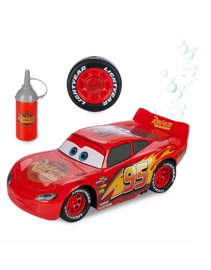DISNEY 098396/24192 DISNEY LIGHTNING MCQEEN BUBBLE RC CAR