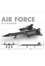 WANGE WAG4005 SR-71 BLACK BIRD 183 PCS
