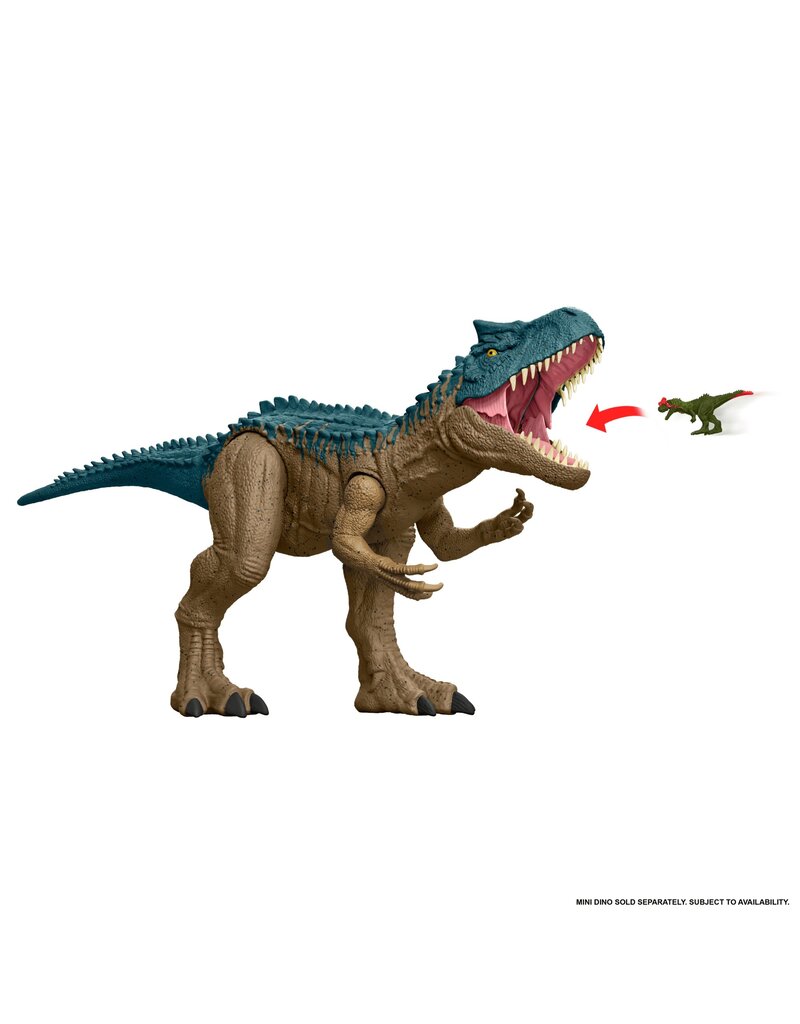 MATTEL MTL HRX53 JURASSIC WORLD SUPER COLOSSAL ALLOSAURAUS CHAOS THEORY ACTION FIGURE 38"