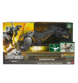 MATTEL MTL HKY14 JURASSIC WORLD SUPER COLOSSAL INDORAPTOR ACTION FIGURE 39"