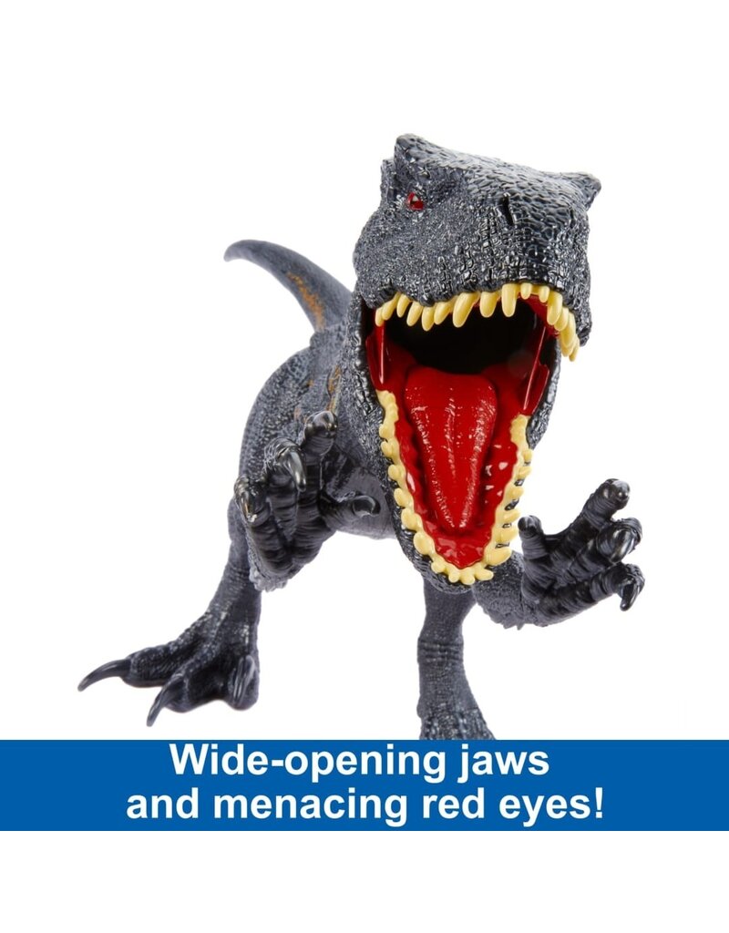 MATTEL MTL HKY14 JURASSIC WORLD SUPER COLOSSAL INDORAPTOR ACTION FIGURE 39"