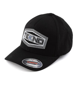 TEKNO RC TKRHAT13LX "ROUND BILL" FLEXFIT WOOLY CAP (BLACK) (L/XL)