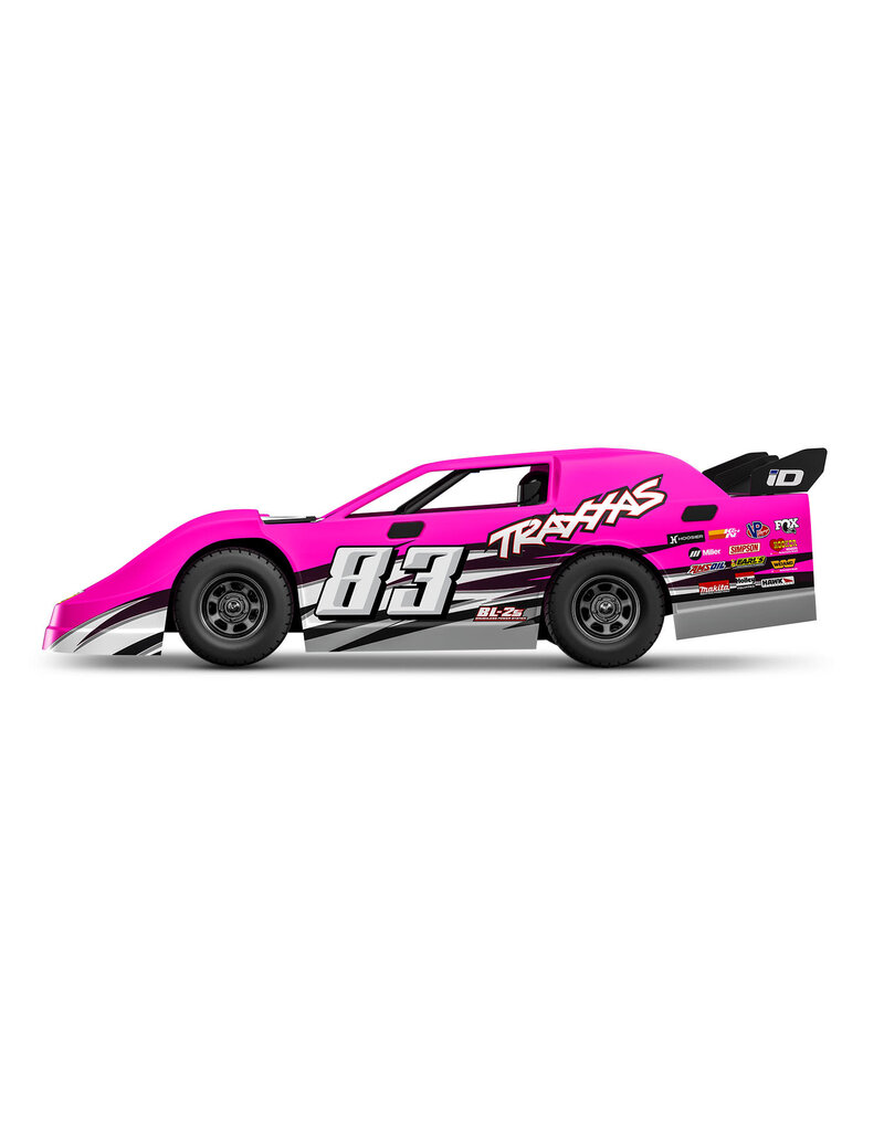 TRAXXAS TRA104364-74-PINK 1/10 SLASH LATE MODEL BL2S: PINK