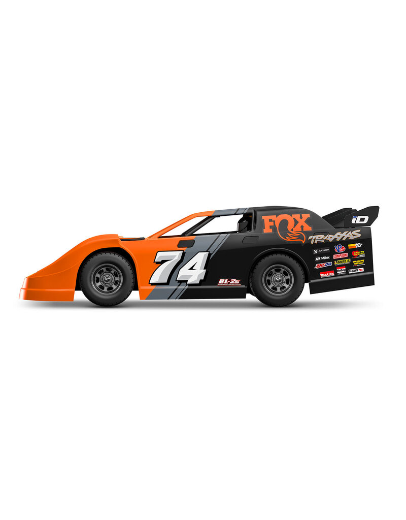 TRAXXAS TRA104364-74-FOX 1/10 SLASH LATE MODEL BL2S: FOX