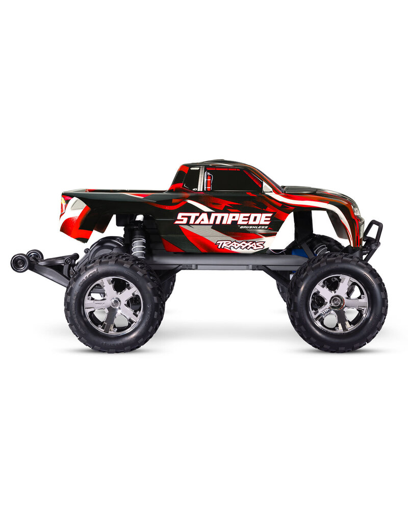 TRAXXAS TRA36354-4-RED 1/10 2WD STAMPEDE BL-2S HD: RED