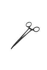 RACERS EDGE RCEPRO7051 5 1/2" LOCKING PLIERS (HEMOSTAT), CURVED, STAINLESS STEEL (BLACK FINISH)
