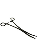 RACERS EDGE RCEPRO7053 8" LOCKING PLIERS (HEMOSTAT), CURVED, STAINLESS STEEL (BLACK FINISH)