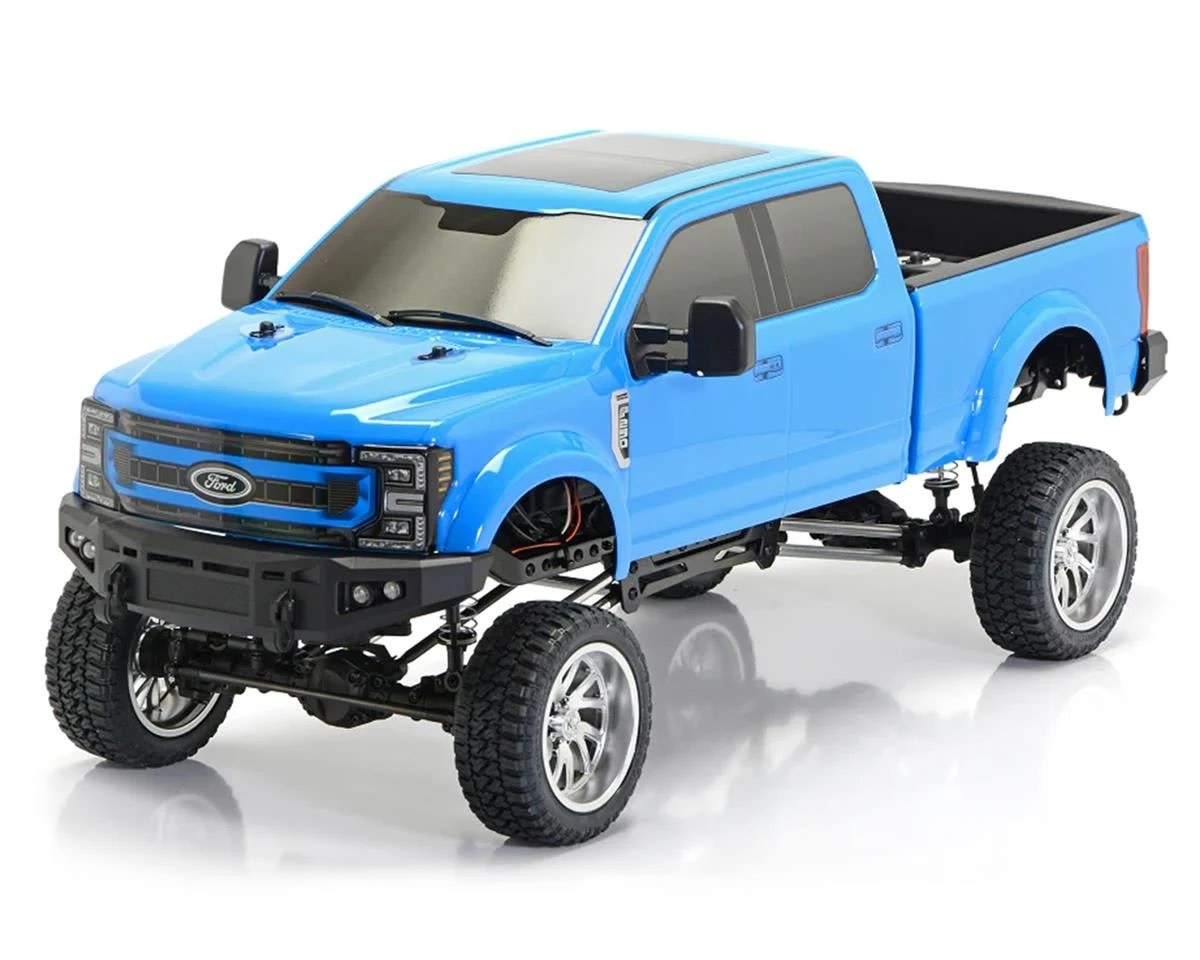 CEG8992 FORD F250 1/10 4WD KG1 EDITION LIFTED TRUCK DAYTONA BLUE - RTR