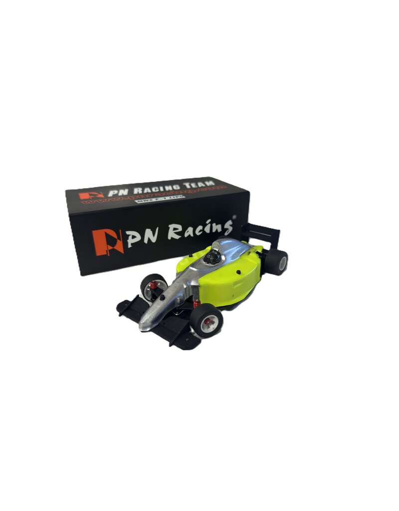 MWX PERFORMANCE ***SOLD*** MTU2506006 USED MWX FORMULA 1 FULLY BUILT W/ 2 LEXAN BODIES: FLUORESCENT YELLOW/GRAY