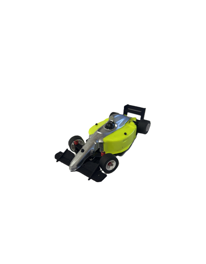 MWX PERFORMANCE ***SOLD*** MTU2506006 USED MWX FORMULA 1 FULLY BUILT W/ 2 LEXAN BODIES: FLUORESCENT YELLOW/GRAY