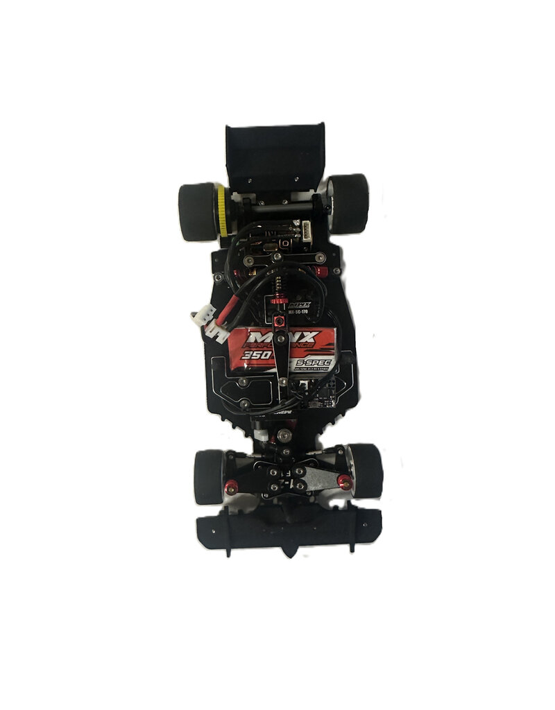 MWX PERFORMANCE ***SOLD*** MTU2506006 USED MWX FORMULA 1 FULLY BUILT W/ 2 LEXAN BODIES: FLUORESCENT YELLOW/GRAY