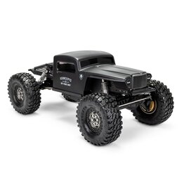 JCONCEPTS JCO0492 ANVIL 1/10 ROCK CRAWLER PRE-TRIMMED BODY (12.3") (CAB ONLY) (CLEAR)