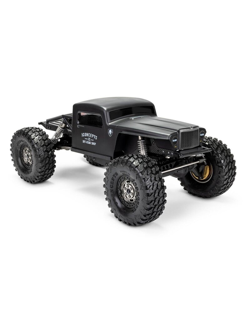 JCONCEPTS JCO0492 ANVIL 1/10 ROCK CRAWLER PRE-TRIMMED BODY (12.3") (CAB ONLY) (CLEAR)
