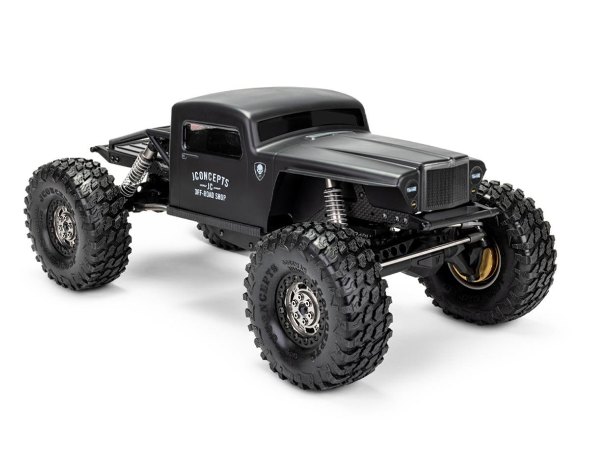 JCO0492 ANVIL 1/10 ROCK CRAWLER PRE-TRIMMED BODY (12.3") (CAB ONLY) (CLEAR)