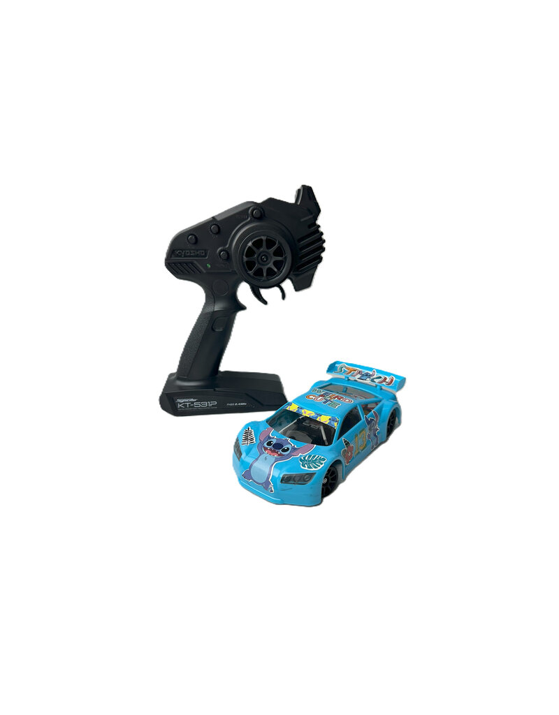 KYOSHO MTU2506010 USED KYOSHO MR-03 BOX STOCK W/ JOMUREMA GT01 BODY: BLUE