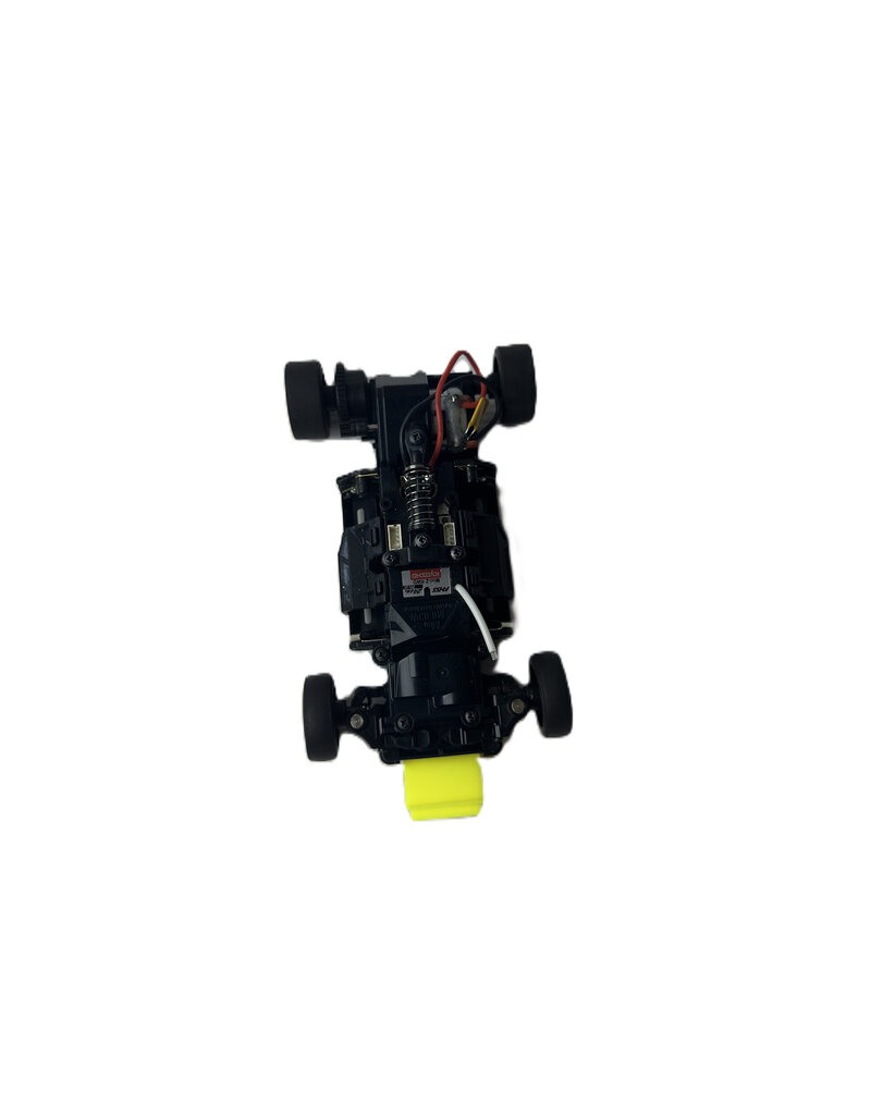 KYOSHO MTU2506009 USED KYOSHO MR-03 BOX STOCK W/ JOMUREMA GT01 BODY: NEON YELLOW