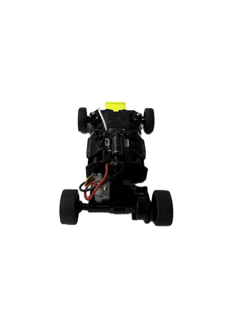 KYOSHO MTU2506009 USED KYOSHO MR-03 BOX STOCK W/ JOMUREMA GT01 BODY: NEON YELLOW
