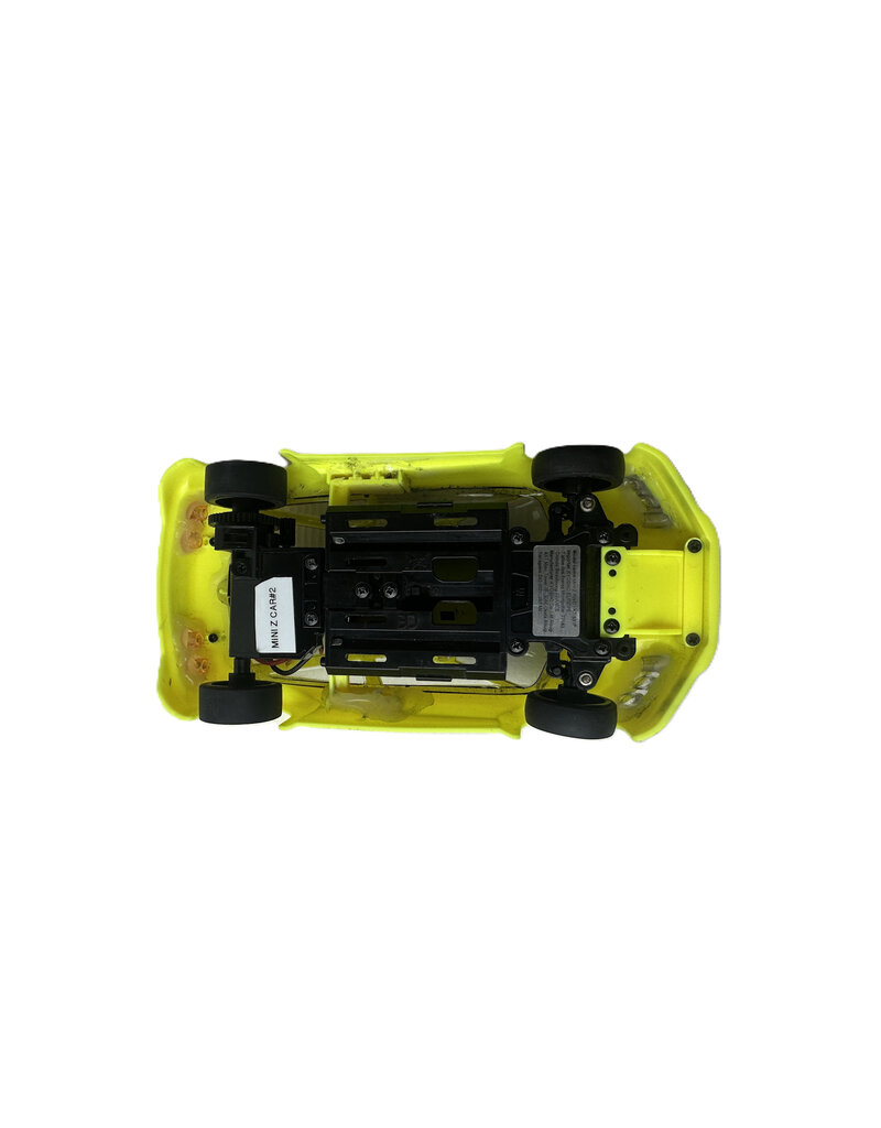 KYOSHO MTU2506009 USED KYOSHO MR-03 BOX STOCK W/ JOMUREMA GT01 BODY: NEON YELLOW