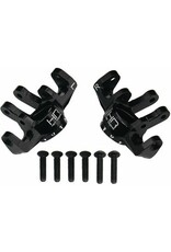 HOT RACING HRAGRM21N01 ALUMINUM STEERING KNUCKLES FOR ARRMA MOJAVE GROM (2)