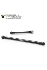 TREAL TRLX003K2BF23 UTB18 ALUMINUM FRONT STEERING LINKAGE SET (BLACK)