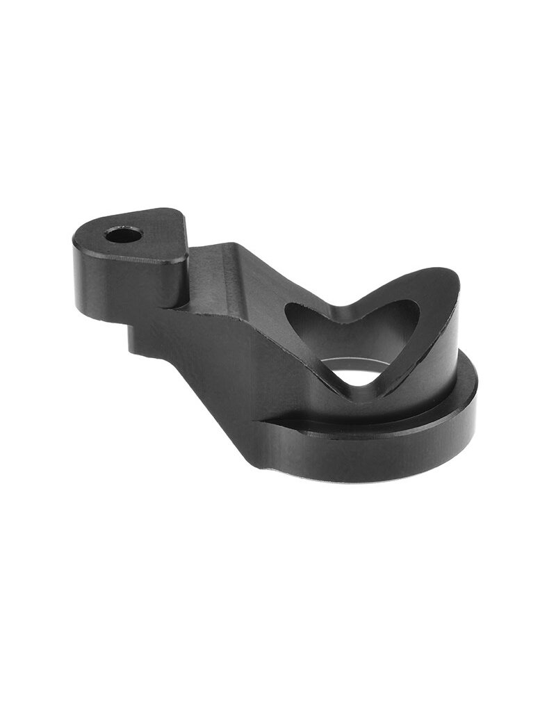 TEAM CORALLY COR00180-266 SERVO SAVER STEERING ARM - 7075 T6 - HARD ANODIZED - BLACK - 1PC