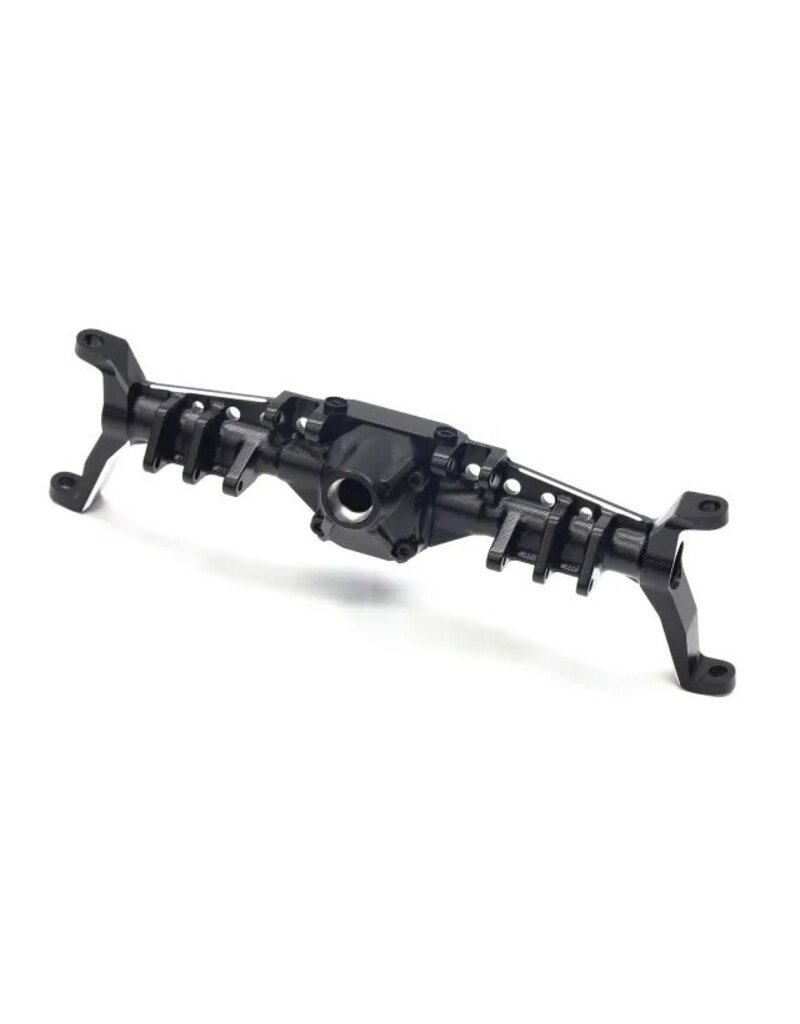 TREAL TRLX002KS7ZYZ  AXIAL CAPRA CNC ALUMINUM ONE PIECE FRONT AXLE HOUSING (BLACK)