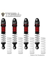 TREAL TRLX004CQY2IP  59MM LONG TRAVEL SHOCK SET FOR TRAXXAS TRX-4M® & TRX-4MT™ (RED) (4) (FRONT/REAR)