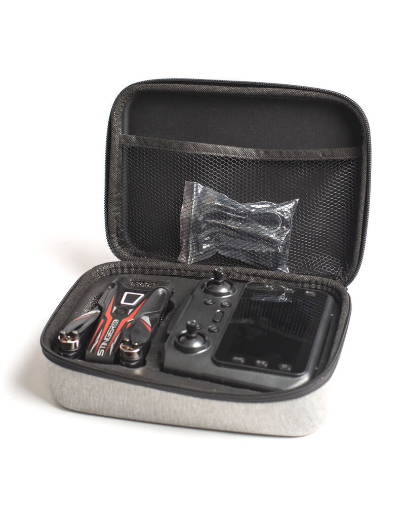 RAGE RC RGR4600 RAGE R/C STINGER BL FPV DRONE WITH 1-AXIS 1080P HD CAMERA & STORAGE CASE