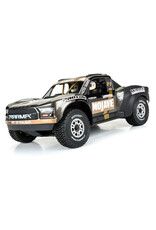 PROLINE RACING PRO1025310 MIRAGE TT F/R TIRES MOUNTED 12MM HEX SATIN SILVER IMPULSE (4) FOR ARRMA MOJAVE GROM