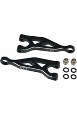 HOT RACING HRAGRM57N01 ALUMINUM REAR UPPER ARM SET B FOR ARRMA GROM