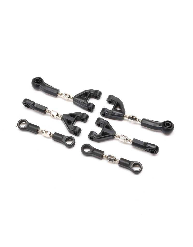 LOSI LOS-1923 ADJUSTABLE CAMBER & STEERING LINK SET: GROM