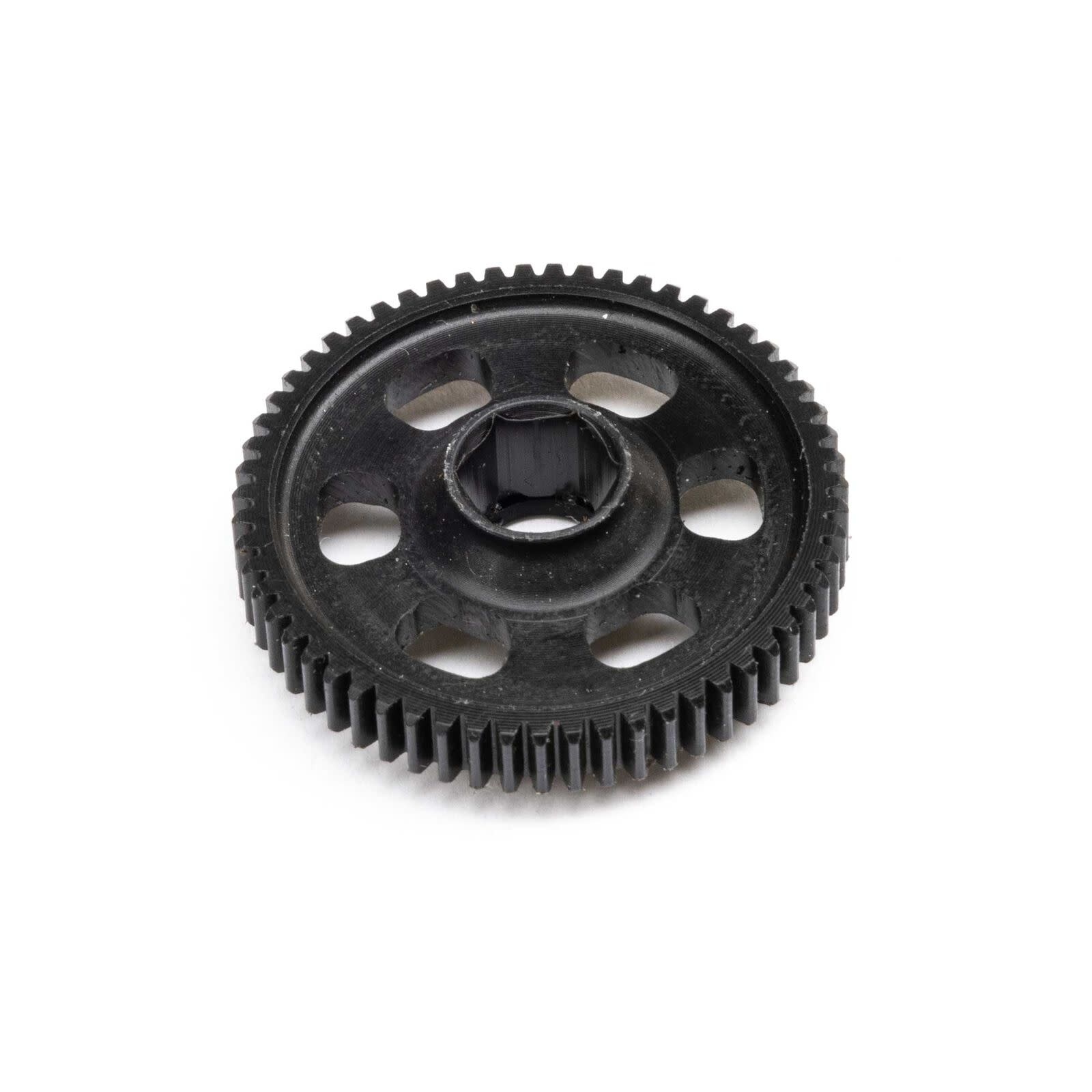 LOS-1950 SPUR GEAR, MACHINED DELRIN, 59T MOD 0.5: GROM