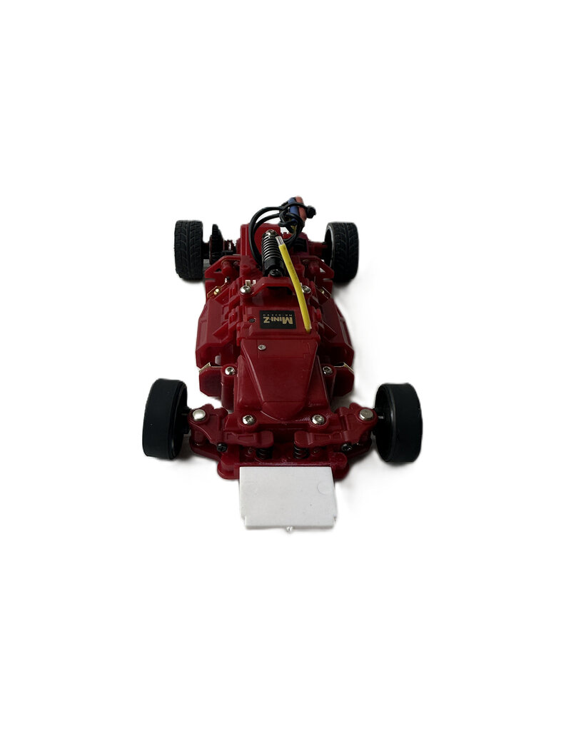 KYOSHO ***SOLD*** MTU2506011 USED KYOSHO MR-03EVO SP CHASSIS SET (RED LIMITED EDITION) W/ MCLAREN SENNA GTR BODY: FLUORESCENT YELLOW/BLACK