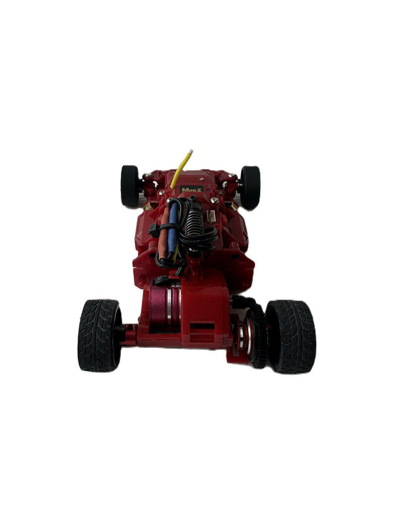 KYOSHO MTU2506011 USED KYOSHO MR-03EVO SP CHASSIS SET (RED LIMITED EDITION) W/ MCLAREN SENNA GTR BODY: FLUORESCENT YELLOW/BLACK