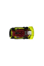 KYOSHO MTU2506011 USED KYOSHO MR-03EVO SP CHASSIS SET (RED LIMITED EDITION) W/ MCLAREN SENNA GTR BODY: FLUORESCENT YELLOW/BLACK
