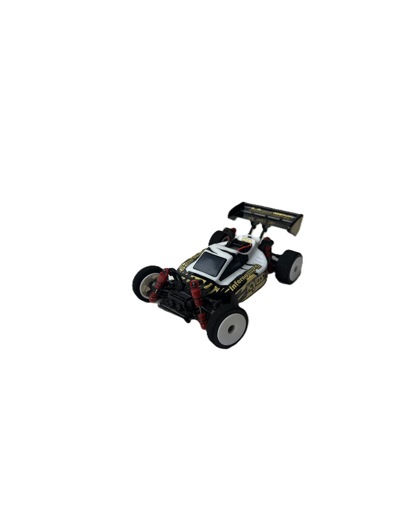KYOSHO ***SOLD*** MTU2506013 USED KYOSHO MINI-Z BUGGY READYSET INFERNO MP9: WHITE/BLACK