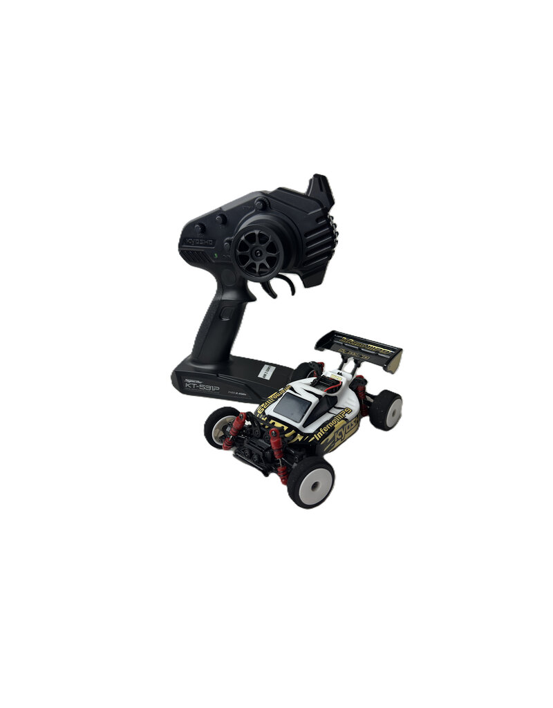 KYOSHO MTU2506013 USED KYOSHO MINI-Z BUGGY READYSET INFERNO MP9: WHITE/BLACK