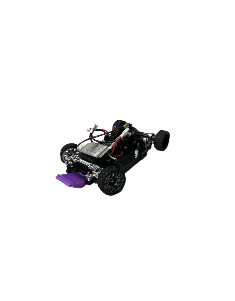 PN RACING MTU2506014 USED CUSTOM MINI-Z – PN 2.5 CHASSIS W/ JOMUREMA GT01 BODY: PURPLE