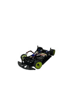 GL RACING MTU2506015 USED MODIFIED OPEN GL RACING GLR FULLY BUILT W/ LEXAN BODY: FLUORESCENT YELLOW