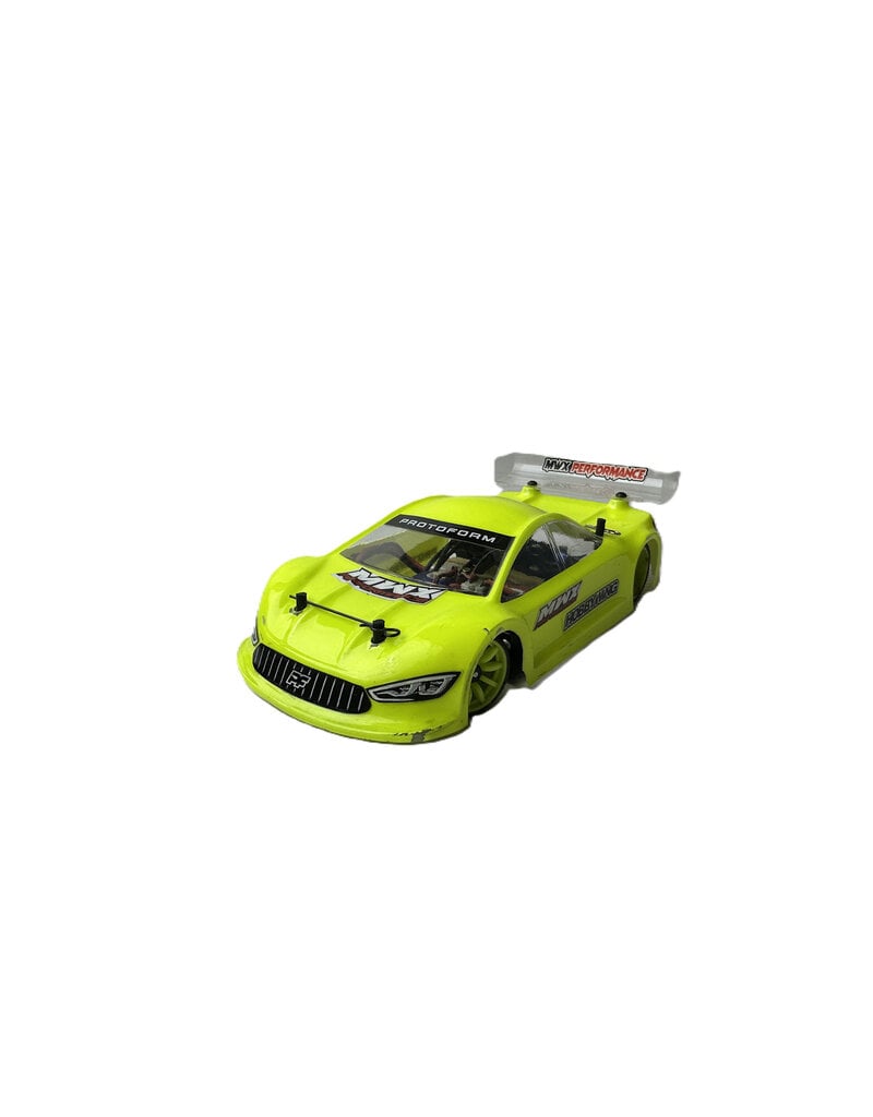 GL RACING MTU2506015 USED MODIFIED OPEN GL RACING GLR FULLY BUILT W/ LEXAN BODY: FLUORESCENT YELLOW