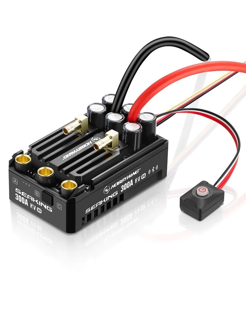 HOBBYWING HWI30301202 SEAKING 300A V4 5S/14S HV BRUSHLESS MARINE ESC