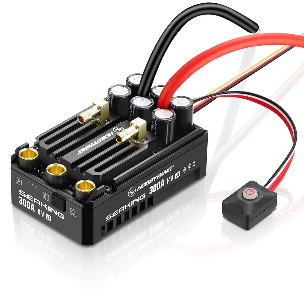HWI30301202 SEAKING 300A V4 5S/14S HV BRUSHLESS MARINE ESC